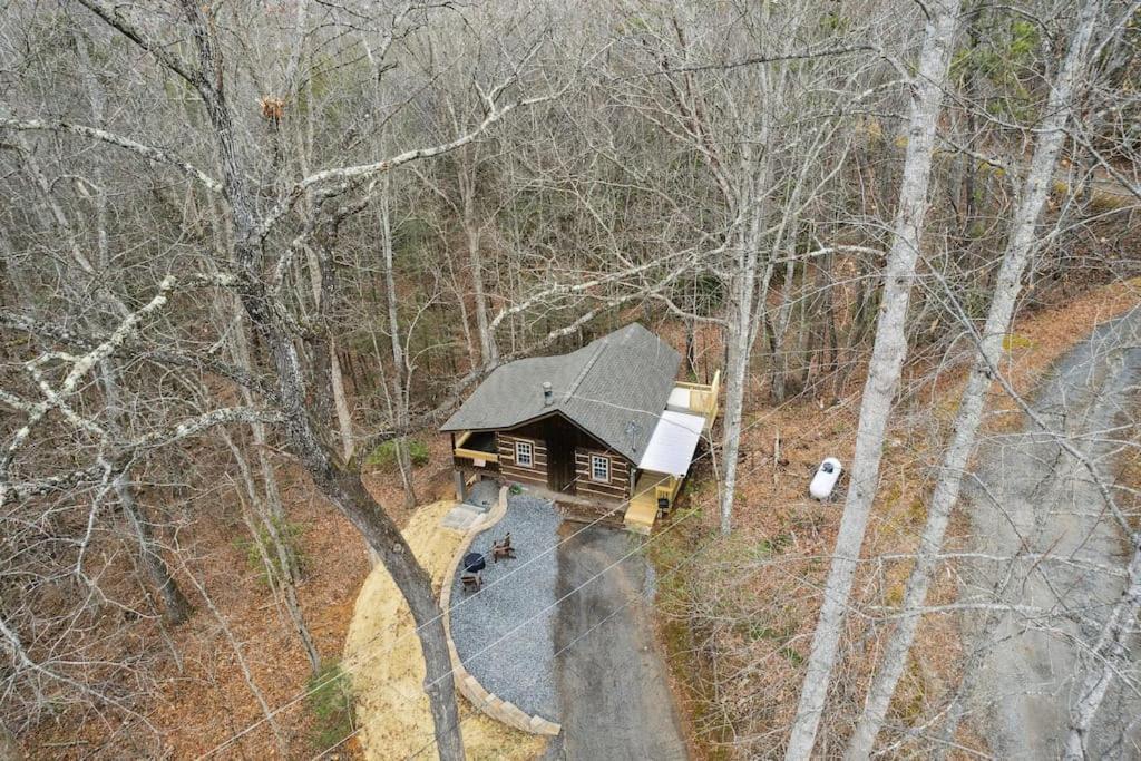 Boozy Bear Bungalow Romantic Cabin 5 Mins 2 Downtown With Hot Tub And Fire Pit ガトリンバーグ エクステリア 写真